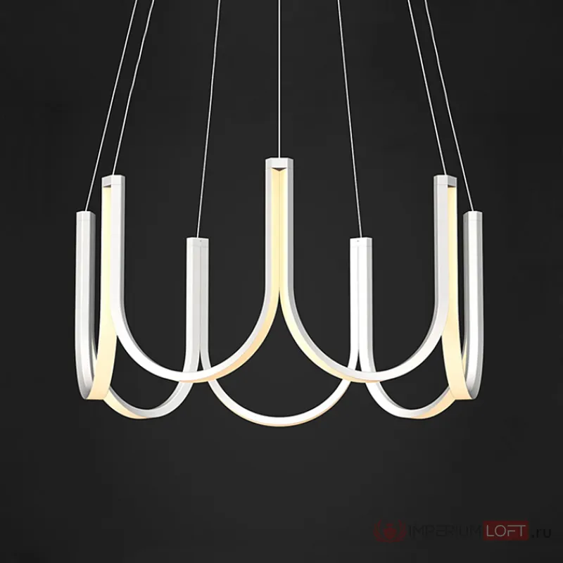 Подвесная люстра U-SERIES for Arpel D100 White от ImperiumLoft