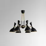 Подвесная люстра TRUMPET D70 Black от ImperiumLoft
