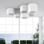 Потолочный светильник HEXAGON B H15 Blue от ImperiumLoft