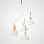 Люстра на штанге OPLAND CH D61 White от ImperiumLoft