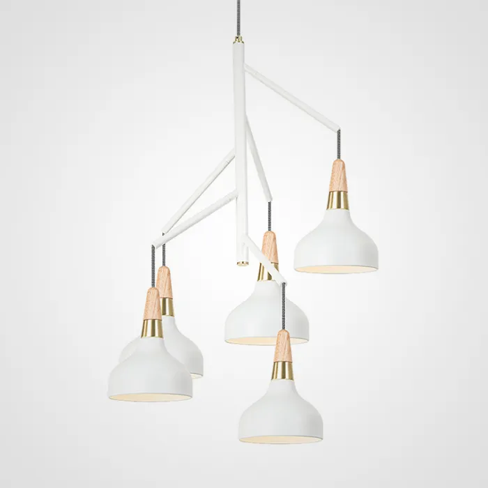 Люстра на штанге OPLAND CH D61 White от ImperiumLoft