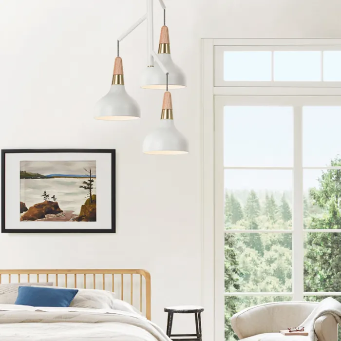Люстра на штанге OPLAND CH D37 White от ImperiumLoft