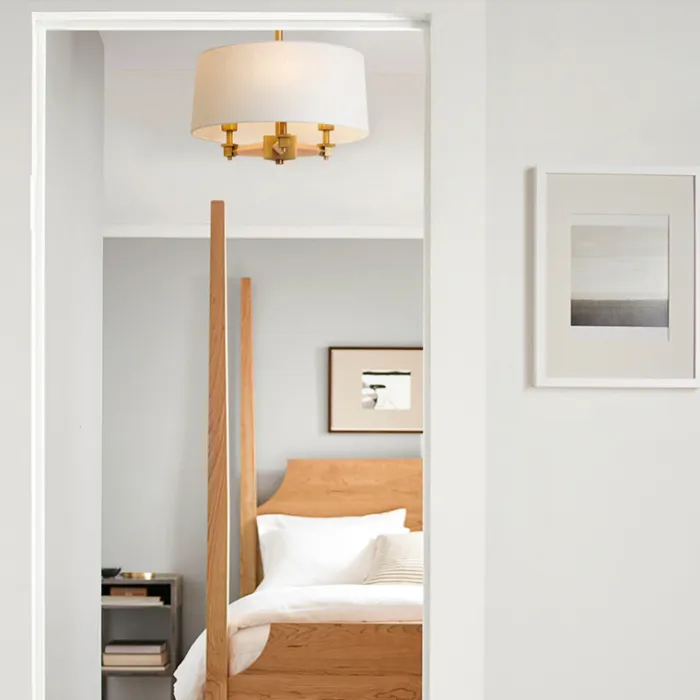 Люстра на штанге Jorgenson Beige от ImperiumLoft