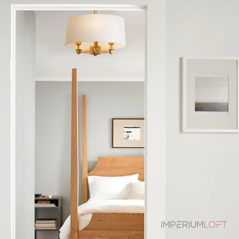 Люстра на штанге Jorgenson White от ImperiumLoft Люстра на штанге Jorgenson White от ImperiumLoft