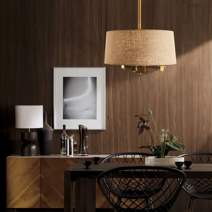 Люстра на штанге Jorgenson Beige от ImperiumLoft