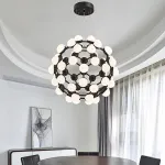 Подвесная люстра MESH D75 Gold от ImperiumLoft