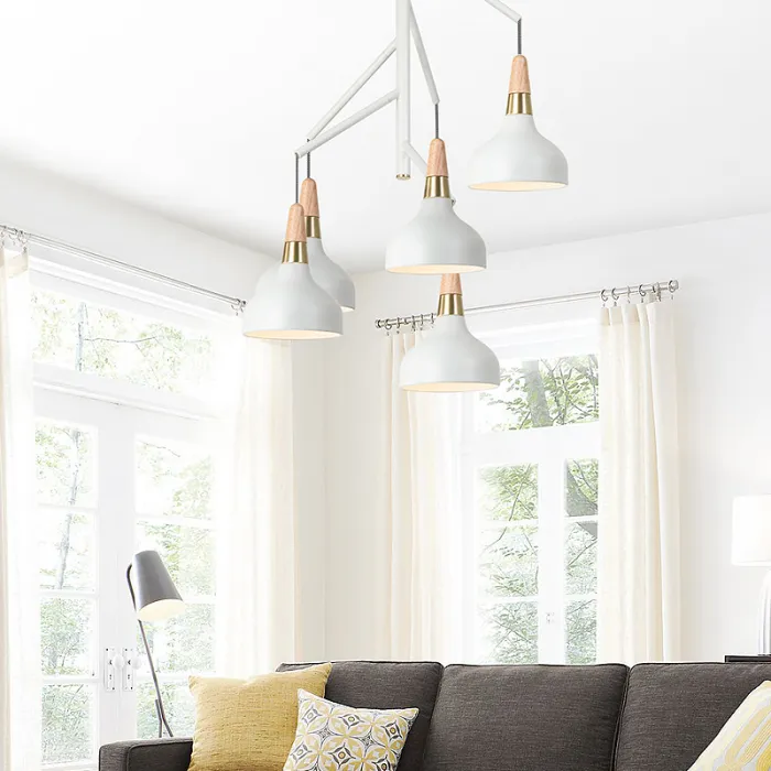 Люстра на штанге OPLAND CH D37 White от ImperiumLoft