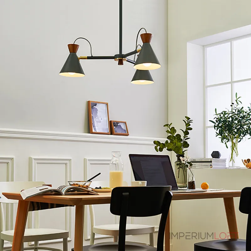 Люстра на штанге SINDRE D91 Grey от ImperiumLoft Люстра на штанге SINDRE D91 Grey от ImperiumLoft