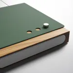 Светодиодный подвесной светильник BOOK 2 H17*21 Green от ImperiumLoft