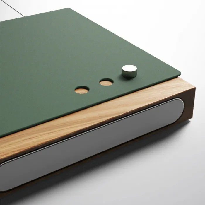 Светодиодный подвесной светильник BOOK 2 H17*21 Green от ImperiumLoft
