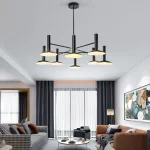 Подвесная люстра TAU L3 Black от ImperiumLoft