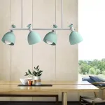 Подвесной реечный светильник LONG Green от ImperiumLoft
