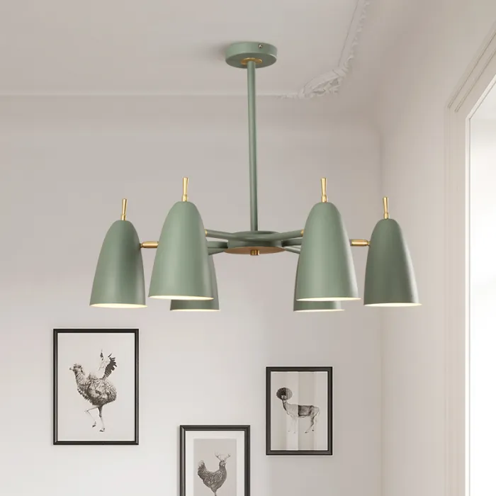 Люстра на штанге PINNACLE D86 Green от ImperiumLoft