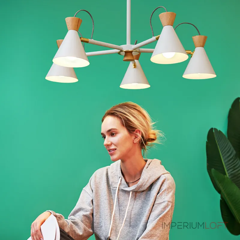 Люстра на штанге SINDRE D91 Grey от ImperiumLoft Люстра на штанге SINDRE D91 Grey от ImperiumLoft