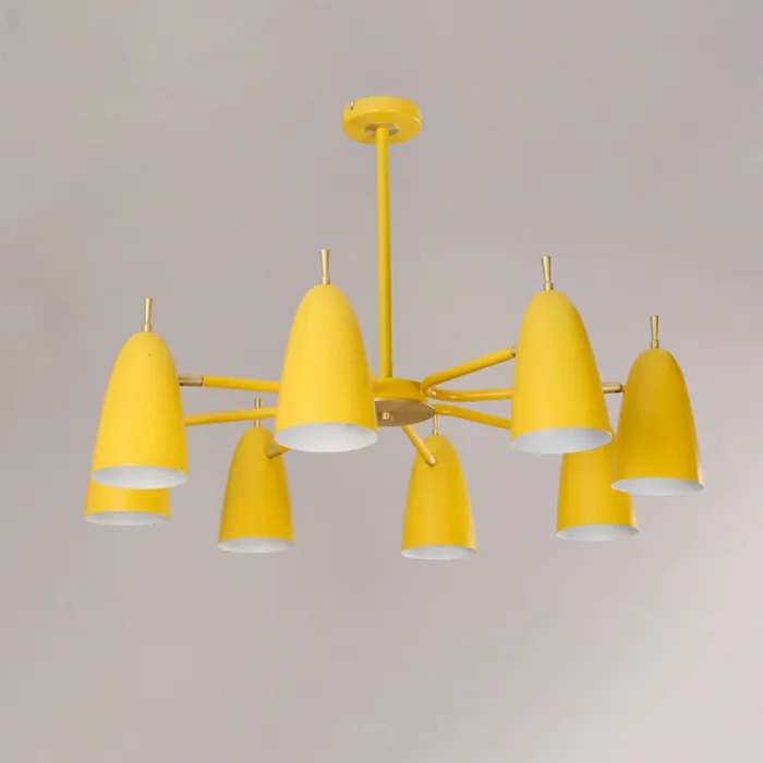 Люстра на штанге PINNACLE D86 Yellow от ImperiumLoft