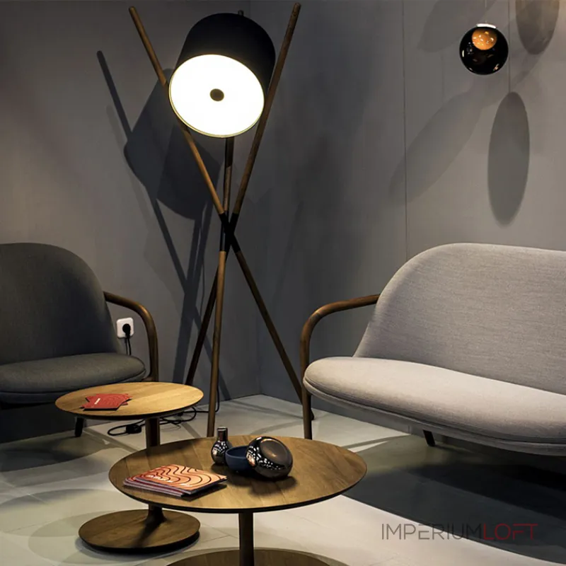 Торшер SHIFT LAMP Light Brown Black