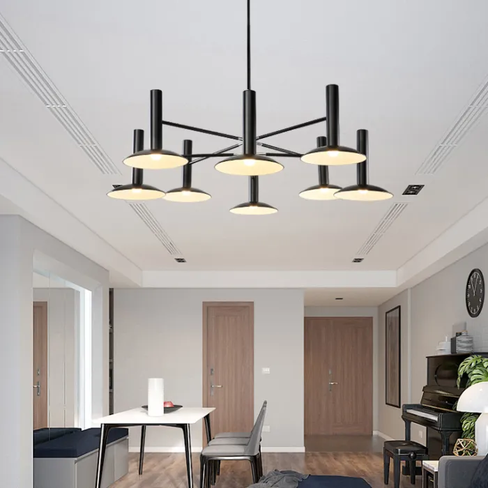 Подвесная люстра TAU L3 Black от ImperiumLoft