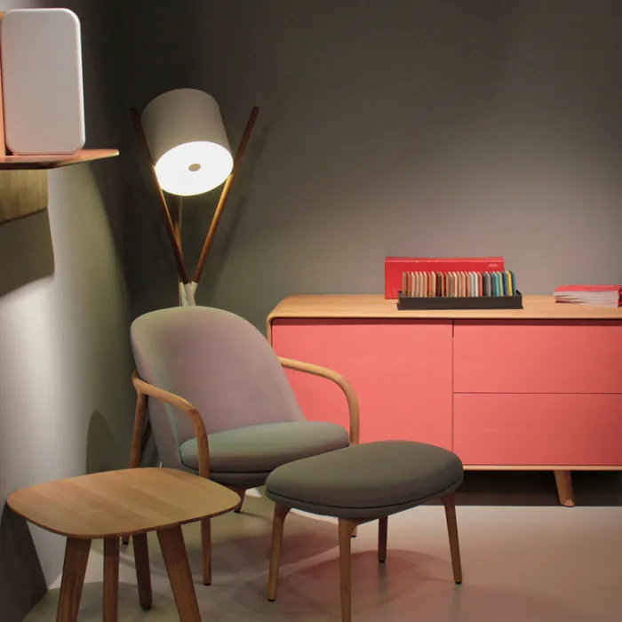 Торшер SHIFT LAMP Light Brown White от ImperiumLoft