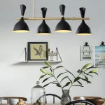 Подвесной реечный светильник TRUMPET LINE L130 Black от ImperiumLoft