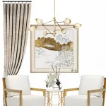 Люстра Harlow Spoke Chandelier White от ImperiumLoft