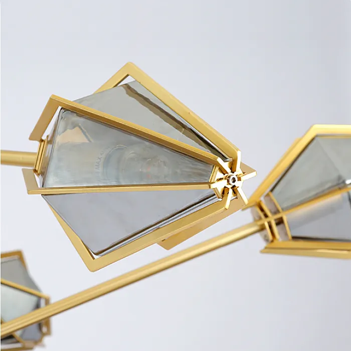 Люстра Harlow Spoke Chandelier White от ImperiumLoft