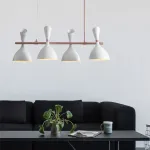 Подвесной реечный светильник TRUMPET LINE L130 Black от ImperiumLoft