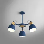 Потолочная люстр на штанге ROLLA 3 bilberry от ImperiumLoft