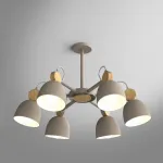 Потолочная люстр на штанге ROLLA 6 beige от ImperiumLoft
