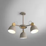 Потолочная люстр на штанге ROLLA 3 beige от ImperiumLoft
