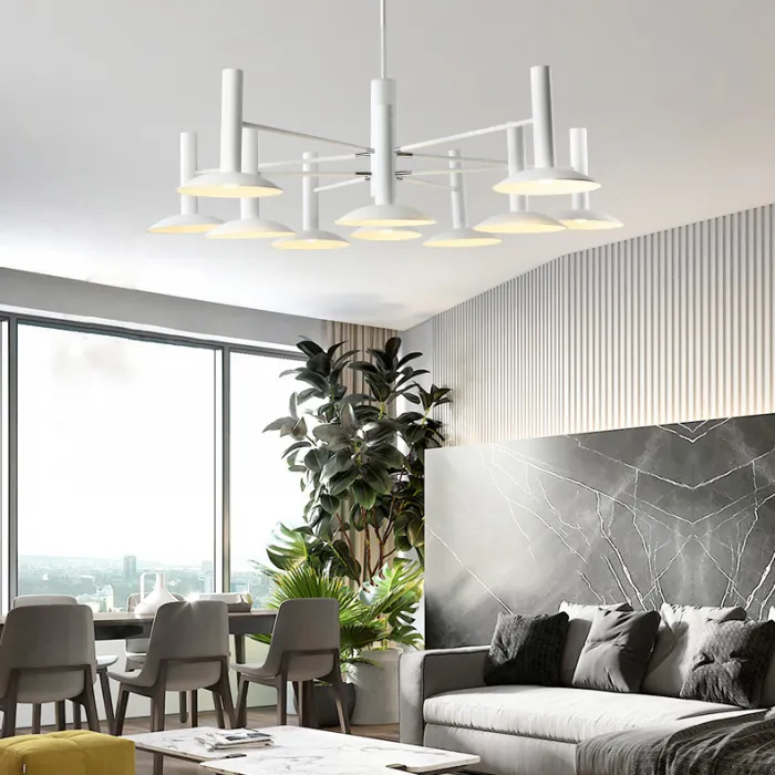 Подвесная люстра TAU L3 Black от ImperiumLoft
