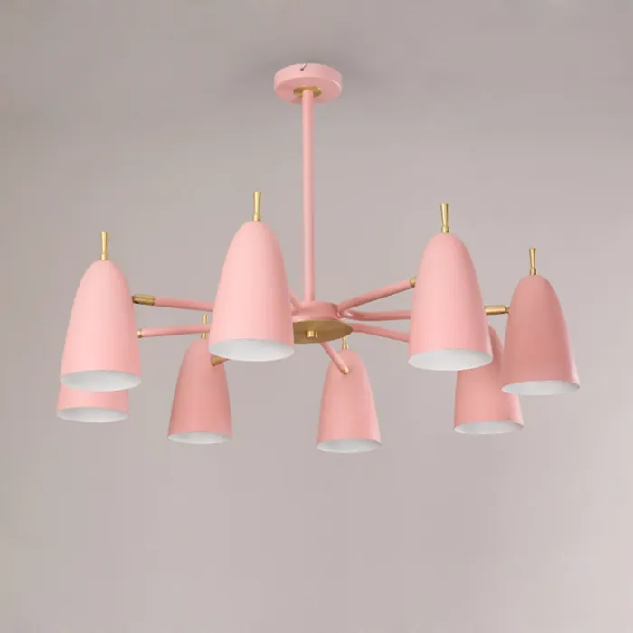 Люстра на штанге PINNACLE D86 Pink от ImperiumLoft