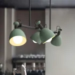 Подвесной реечный светильник LONG Green от ImperiumLoft