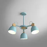 Потолочная люстр на штанге ROLLA 3 blueice от ImperiumLoft