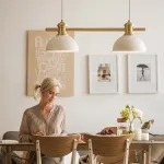 Подвесной реечный светильник NORWAY White от ImperiumLoft