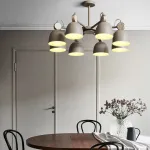 Потолочная люстр на штанге ROLLA 3 Gray от ImperiumLoft
