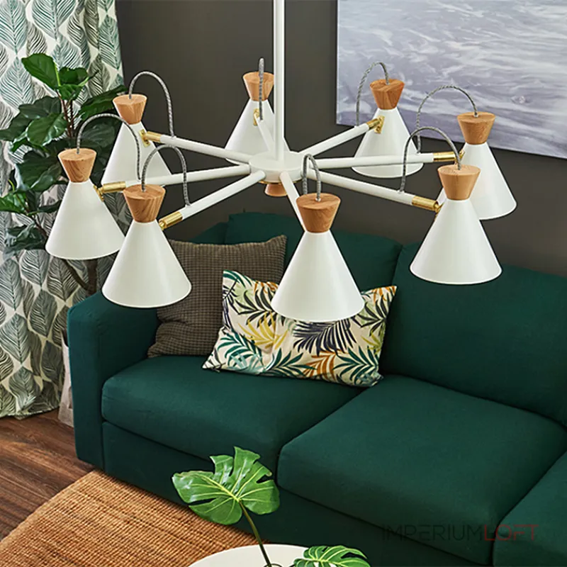 Люстра на штанге SINDRE D91 Grey от ImperiumLoft Люстра на штанге SINDRE D91 Grey от ImperiumLoft