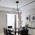 Дизайнерская люстра на штанге Beaubien by LF