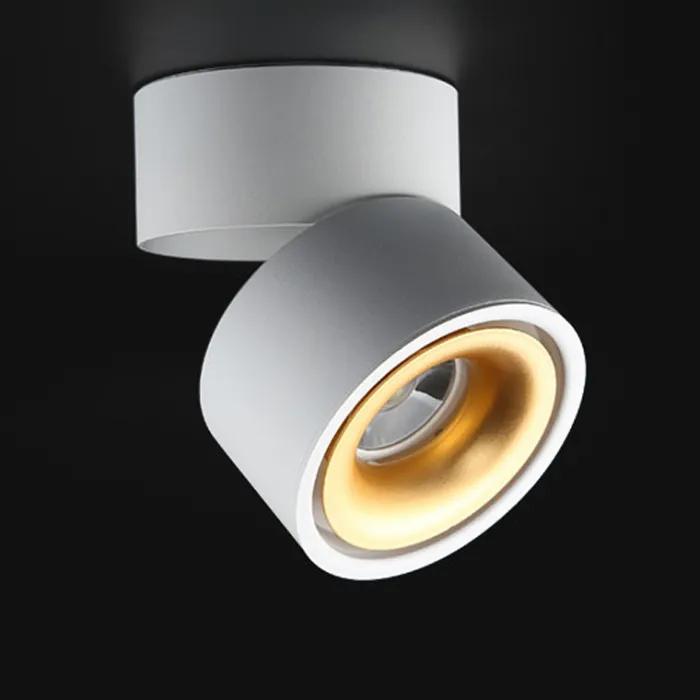 Потолочный светильник AGENDA White+Gold 7W от ImperiumLoft