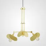 Подвесная люстра Emioni Chandelier Polished Brass от ImperiumLoft