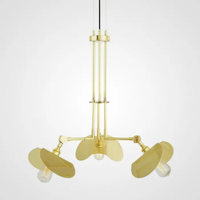 Подвесная люстра Emioni Chandelier Polished Brass от ImperiumLoft