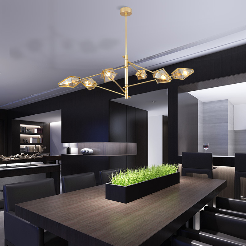 Люстра Harlow Spoke Chandelier Grey от ImperiumLoft
