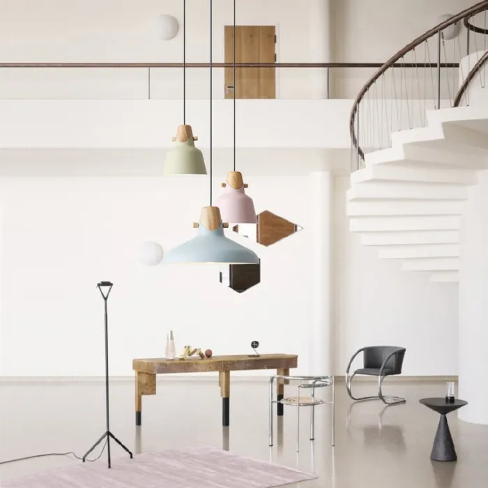 Подвесной светильник HINGE B Pink от ImperiumLoft