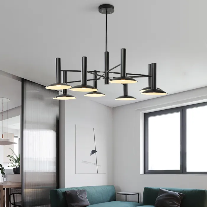 Подвесная люстра TAU L3 Black от ImperiumLoft