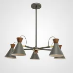 Люстра на штанге SINDRE D83 Grey от ImperiumLoft