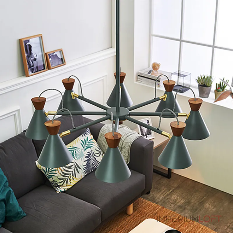 Люстра на штанге SINDRE D91 Grey от ImperiumLoft Люстра на штанге SINDRE D91 Grey от ImperiumLoft