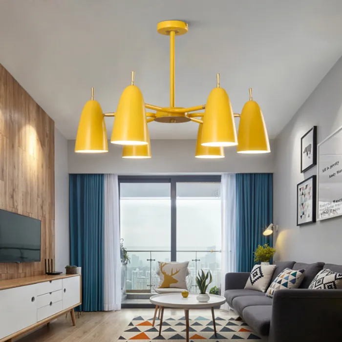 Люстра на штанге PINNACLE D86 Green от ImperiumLoft