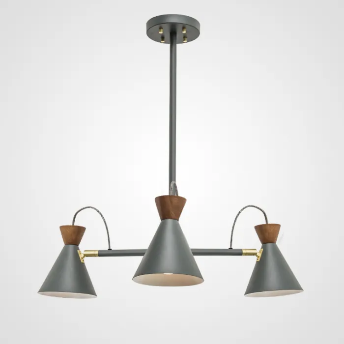 Люстра на штанге SINDRE D75 Grey от ImperiumLoft