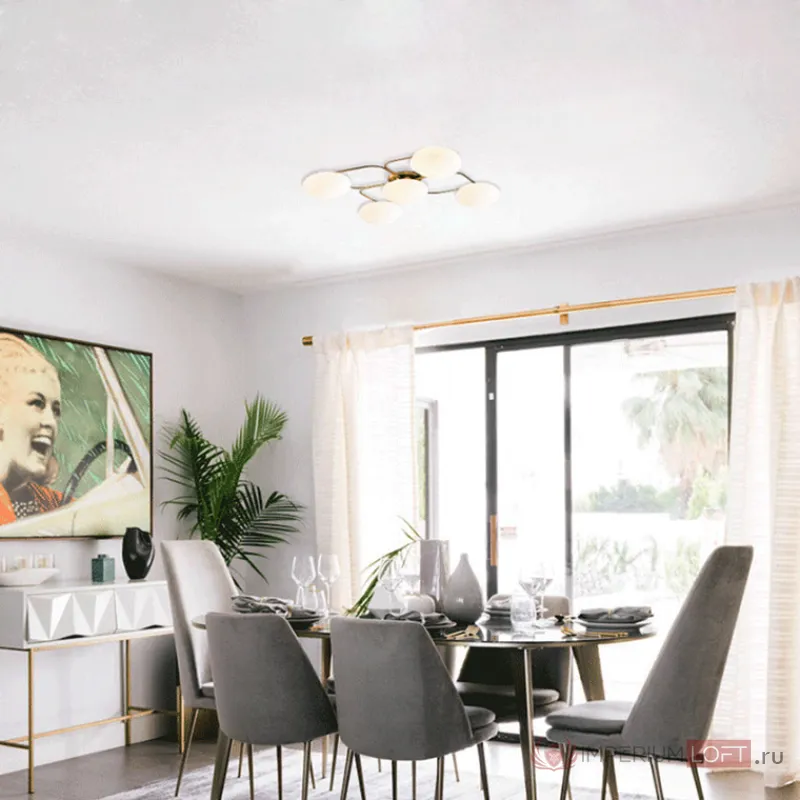 Люстра Champignon Flushmount от ImperiumLoft