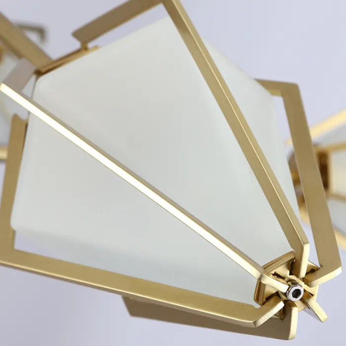 Люстра Harlow Spoke Chandelier White от ImperiumLoft