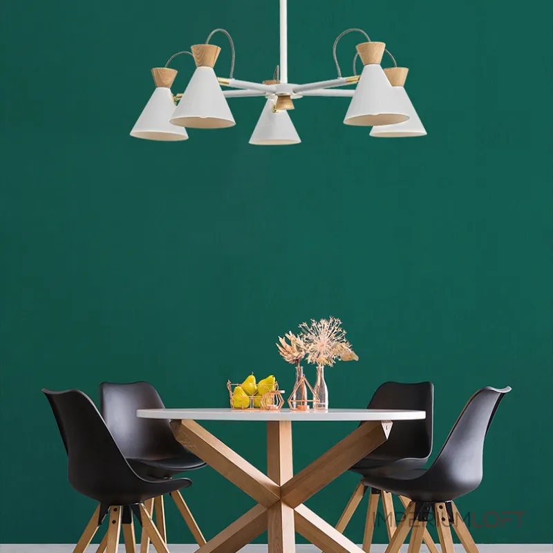 Люстра на штанге SINDRE D91 Grey от ImperiumLoft Люстра на штанге SINDRE D91 Grey от ImperiumLoft